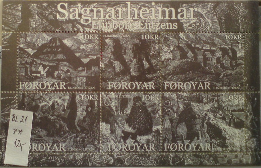 Faerské Ostrovy BL 21 **