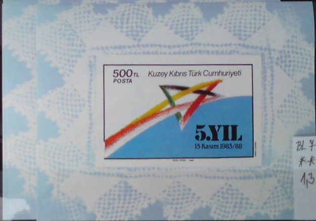 Turecký Cyprus BL 7 **