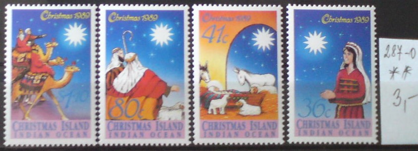 Vianočné ostrovy 287-0 **