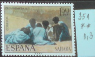 Španielska Sahara 351 **