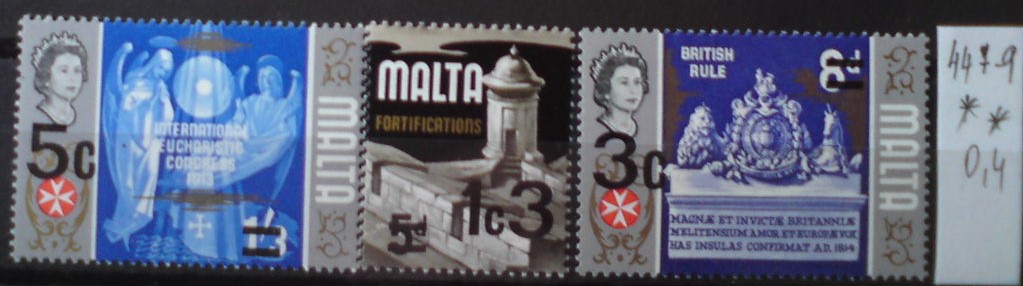 Malta 447-9 **