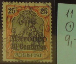 Nemecká pošta v Maroku 11