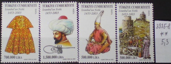 Turecko 3335-8 **