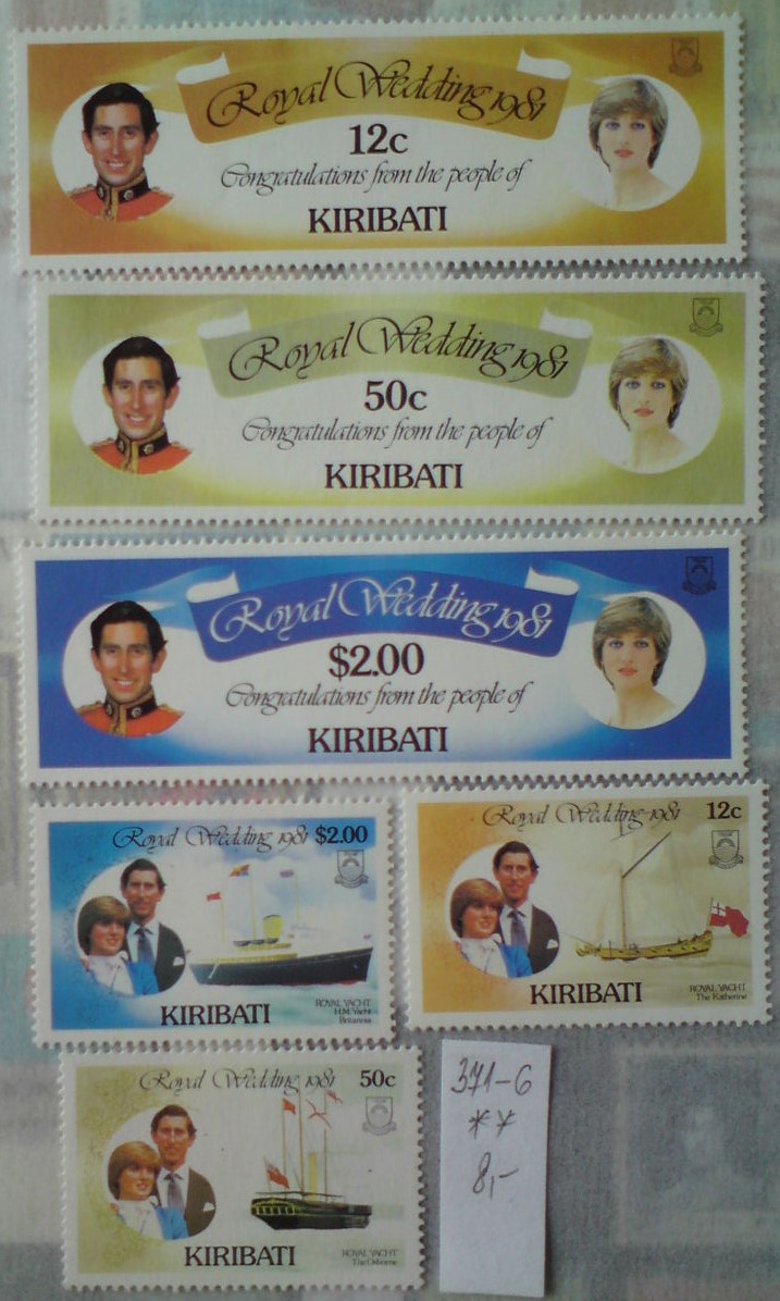 Kiribati 371-6 **