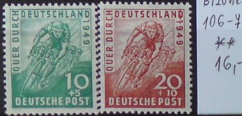 Americko Britská zóna 106-7 **