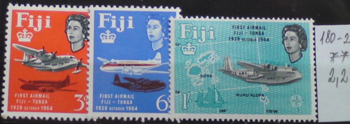 Fidži 180-2 **