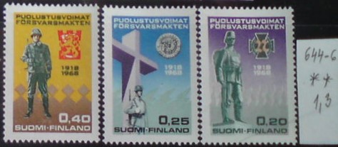Fínsko 644-6 **