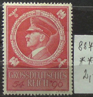 Nemecká Ríša 887 **