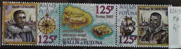 Wallis a Futuna 821-3 **