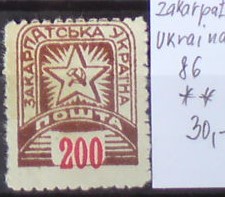 Zakarpatská Ukraina 86 **