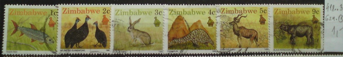 Zimbabwe 418/3