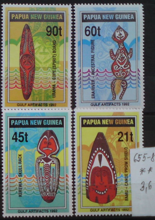 Papua Nová Guinea 655-8 **