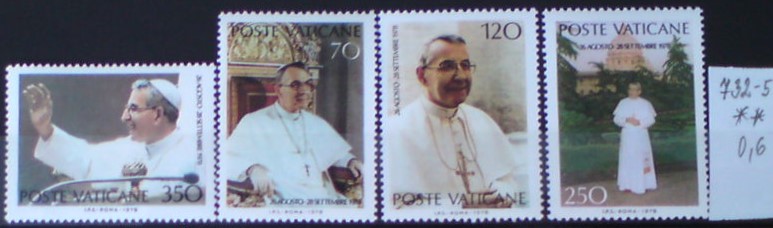 Vatikán 732-5 **
