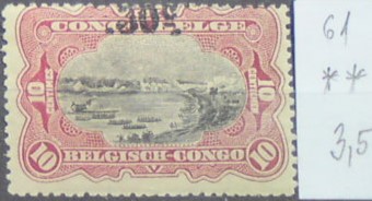 Belgické Kongo 61 **