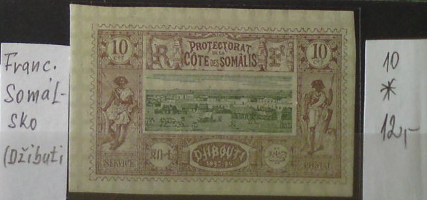 Francúzske Somálsko 10 *