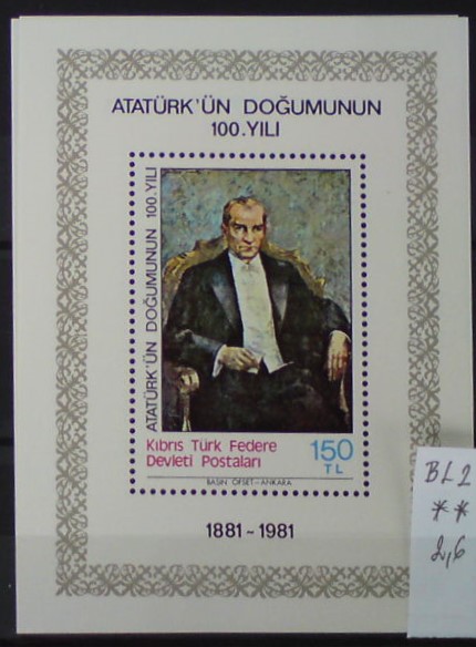 Turecký Cyprus BL 2 **