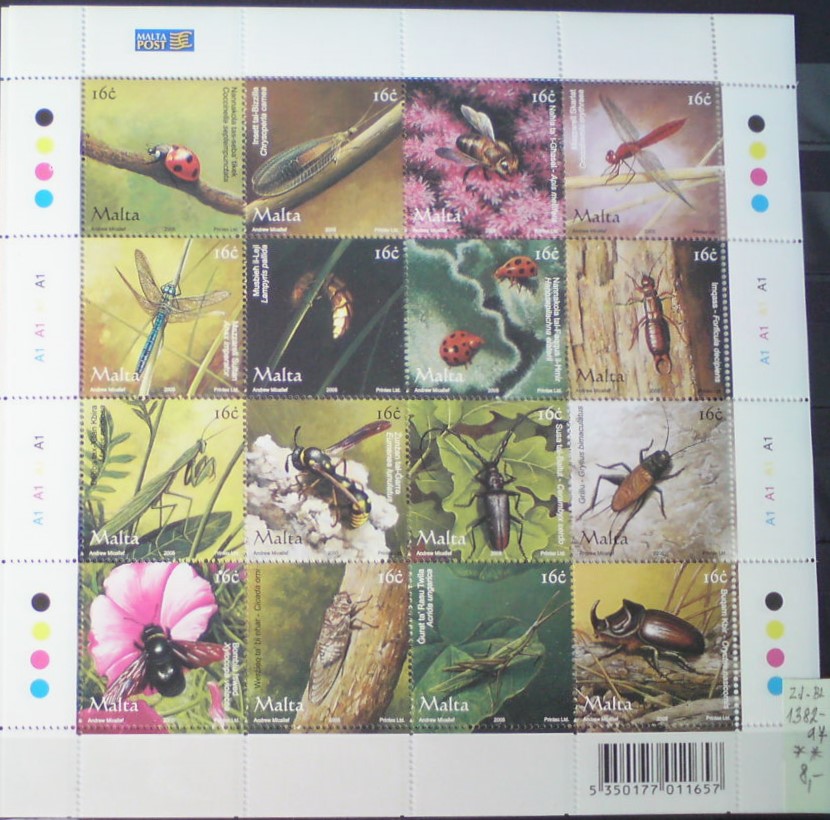 Malta 1382-97 zd BL **