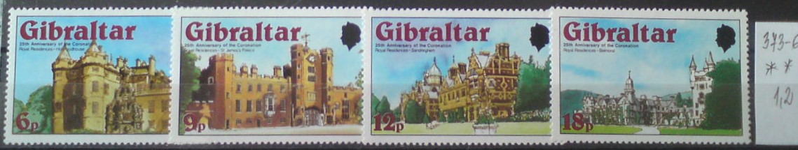 Gibraltar 373-6 **