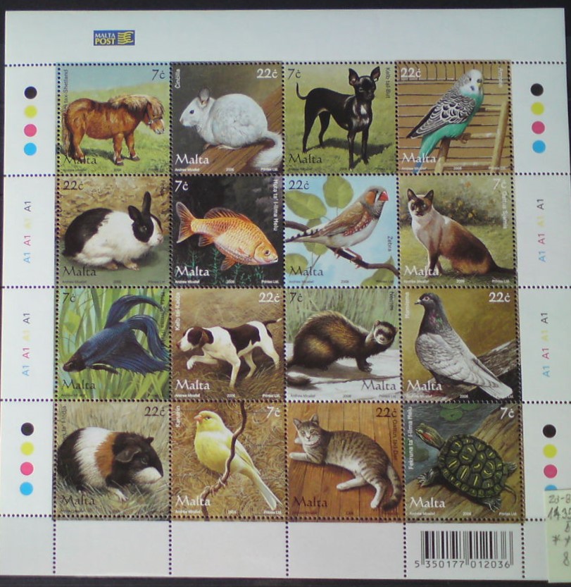 Malta 1435-50 zd BL **