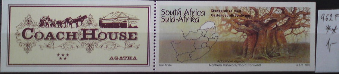 Južná Afrika 962 F **
