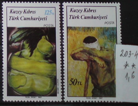 Turecký Cyprus 203-4 **