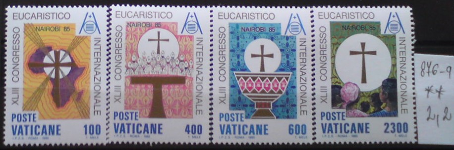 Vatikán 876-9 **