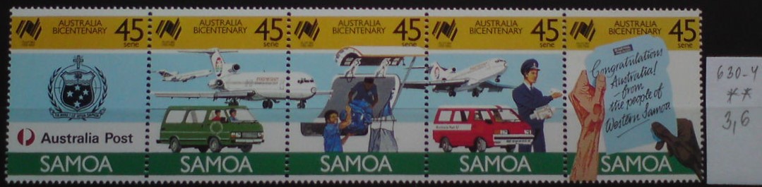 Samoa 630-4 **