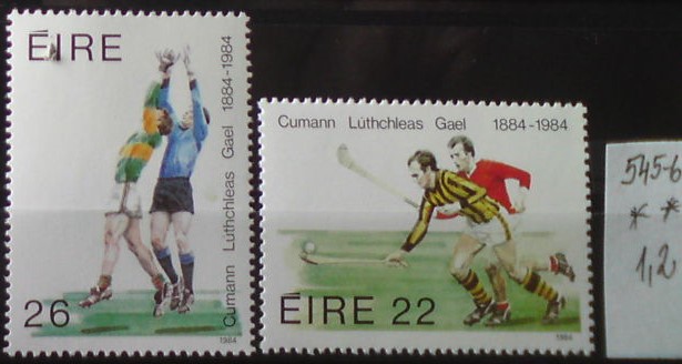 Írsko 545-6 **
