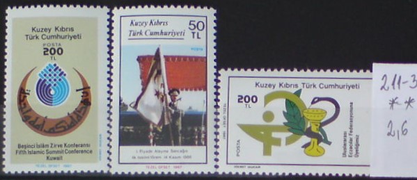 Turecký Cyprus 211-3 **