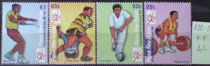 Papua Nová Guinea 832-5 **