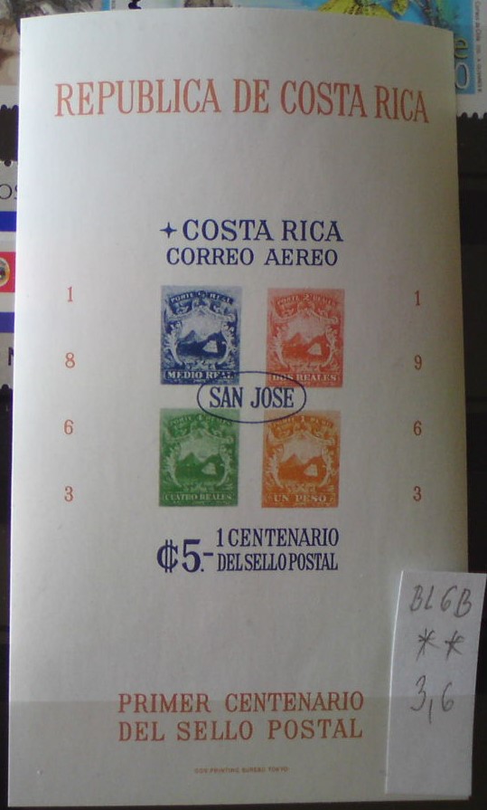 Kostarika BL 6 B **