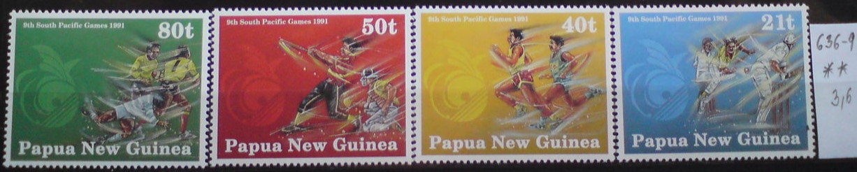 Papua Nová Guinea 636-9 **