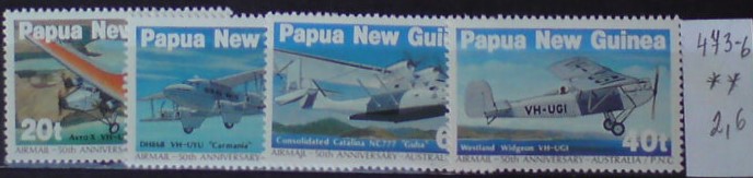 Papua Nová Guinea 473-6 **