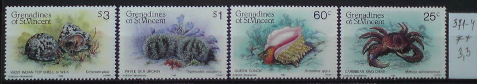 Svätovincenské Grenadiny 371-4 **