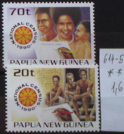 Papua Nová Guinea 614-5 **