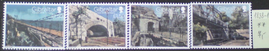 Gibraltar 1838-1 **