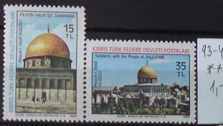 Turecký Cyprus 93-4 **