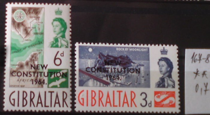 Gibraltar 167-8 **