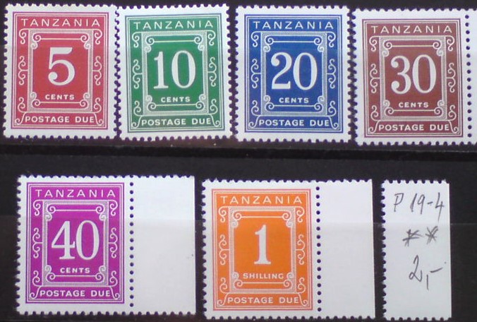 Tanzánia P 19-4 **