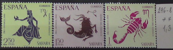 Španielska Sahara 296-8 **