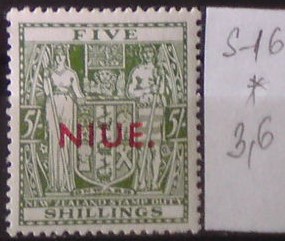 Niue S 16 *