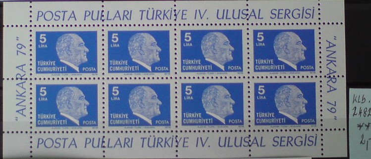 Turecko 2482 klb. **
