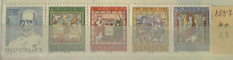 Švajčiarsko 853-7 **