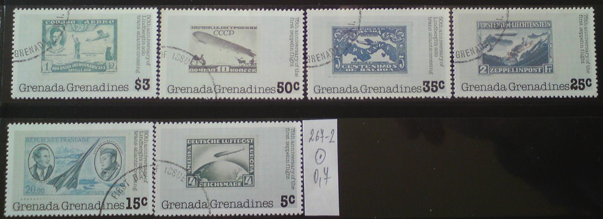 Grenadské Grenadiny 267-2