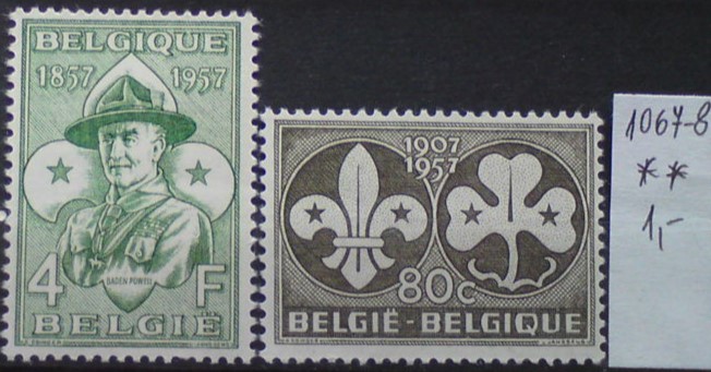 Belgicko 1067-8 **