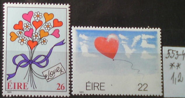 Írsko 553-4 **