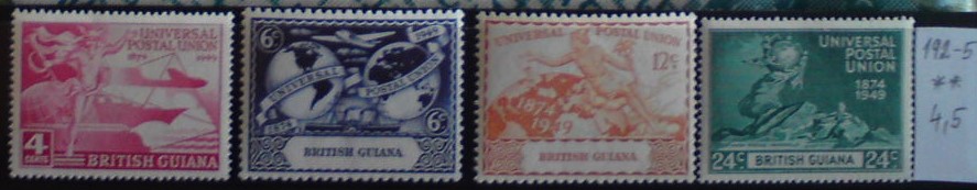 Britská Guyana 192-5 **