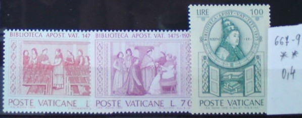 Vatikán 667-9 **