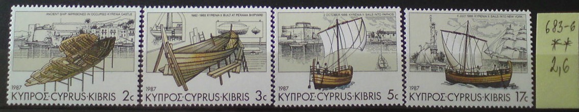 Cyprus 683-6 **