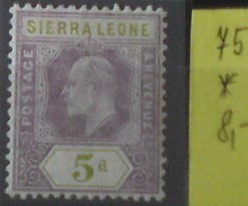 Sierra Leone 75 *